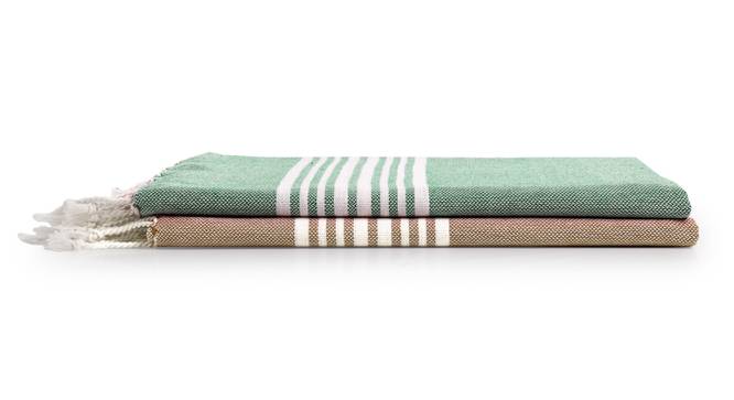Elena Bath Towel Set of 2 (Multicolor) by Urban Ladder - Front View Design 1 - 426885