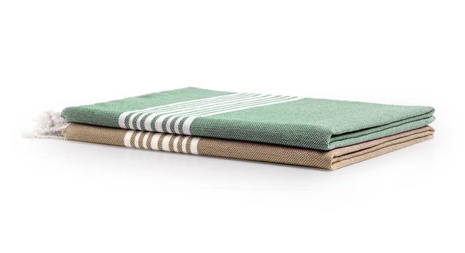 Elena Bath Towel Set of 2 (Multicolor) by Urban Ladder - Cross View Design 1 - 426894