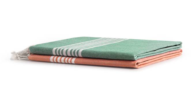 Claire Bath Towel Set of 2 (Multicolor) by Urban Ladder - Cross View Design 1 - 426895
