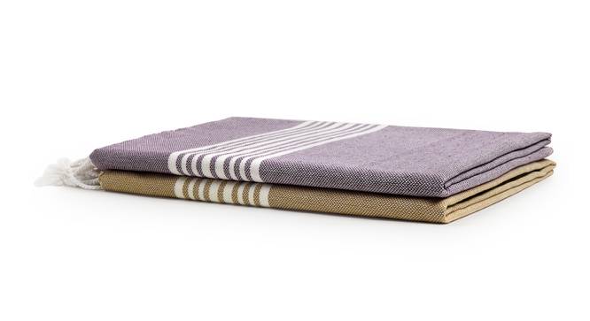 Bella Bath Towel Set of 2 (Multicolor) by Urban Ladder - Cross View Design 1 - 426896