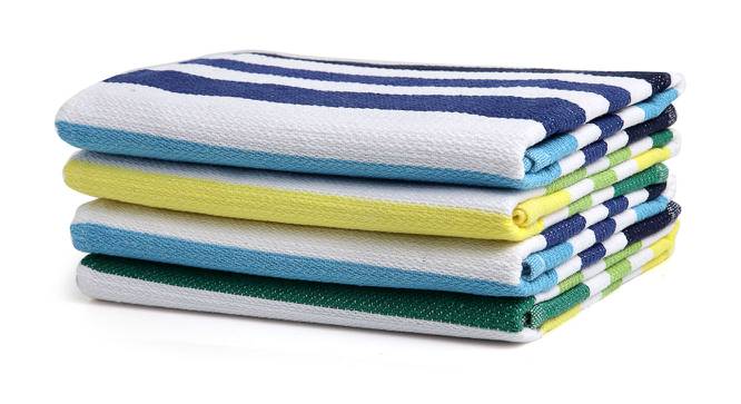Elise Hand Towel Set of 4 (Multicolor) by Urban Ladder - Cross View Design 1 - 426899