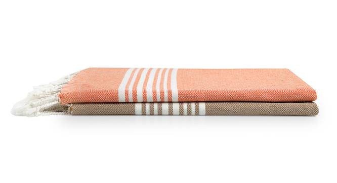 Everly Bath Towel Set of 2 (Multicolor) by Urban Ladder - Front View Design 1 - 426923