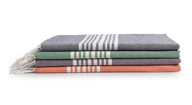 Ivy Bath Towel Set of 4 (Multicolor) by Urban Ladder - Front View Design 1 - 426925
