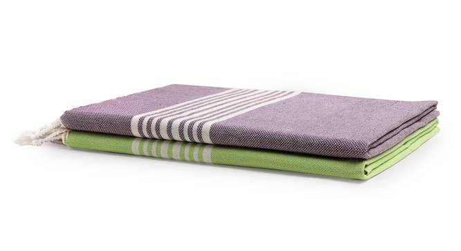 Genesis Bath Towel Set of 2 (Multicolor) by Urban Ladder - Cross View Design 1 - 426936