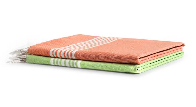 Lucy Bath Towel Set of 2 (Multicolor) by Urban Ladder - Cross View Design 1 - 426974