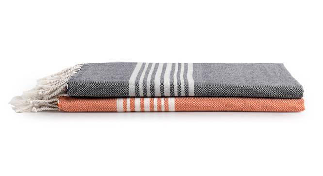 Natalie Bath Towel Set of 2 (Multicolor) by Urban Ladder - Front View Design 1 - 427004