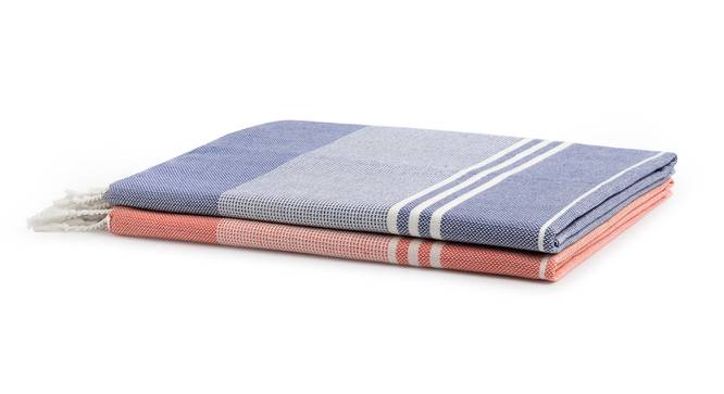 Natalia Bath Towel Set of 2 (Multicolor) by Urban Ladder - Cross View Design 1 - 427017