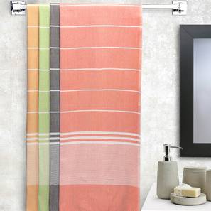 Arrabi Design Multicolor GSM Fabric Towel - Set of