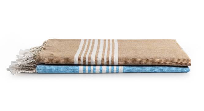 Stella Bath Towel Set of 2 (Multicolor) by Urban Ladder - Front View Design 1 - 427046