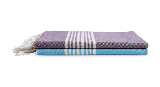 Skylar Bath Towel Set of 2 (Multicolor) by Urban Ladder - Front View Design 1 - 427048
