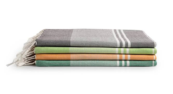 Serenity Bath Towel Set of 4 (Multicolor) by Urban Ladder - Front View Design 1 - 427049