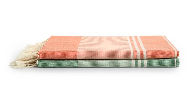 Sophie Bath Towel Set of 2 (Multicolor) by Urban Ladder - Front View Design 1 - 427051