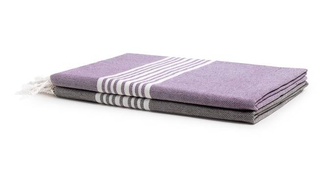 Willow Bath Towel Set of 2 (Multicolor) by Urban Ladder - Cross View Design 1 - 427057