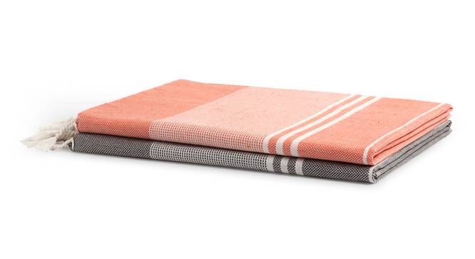Sadie Bath Towel Set of 2 (Multicolor) by Urban Ladder - Cross View Design 1 - 427062