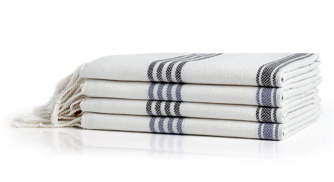 Zara Hand Towel Set of 4 (Multicolor) by Urban Ladder - Cross View Design 1 - 427064