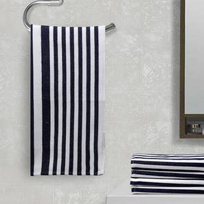 Towels Design Blue GSM Fabric Towel - Set of
