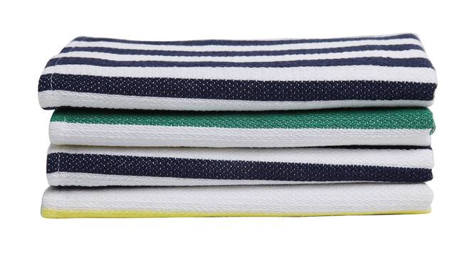 Alana Hand Towel Set of 4 (Multicolor) by Urban Ladder - Front View Design 1 - 427112