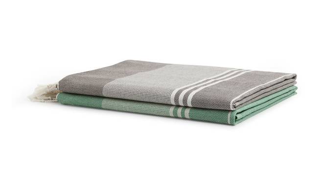 Caroline Bath Towel Set of 2 (Multicolor) by Urban Ladder - Cross View Design 1 - 427121