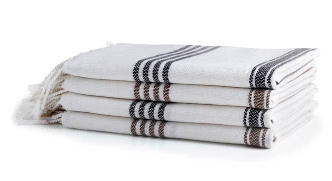 Annabelle Hand Towel Set of 4 (Multicolor) by Urban Ladder - Cross View Design 1 - 427131