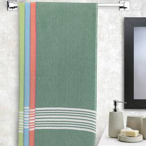 Towel Set Design Multicolor GSM Fabric Towel - Set of