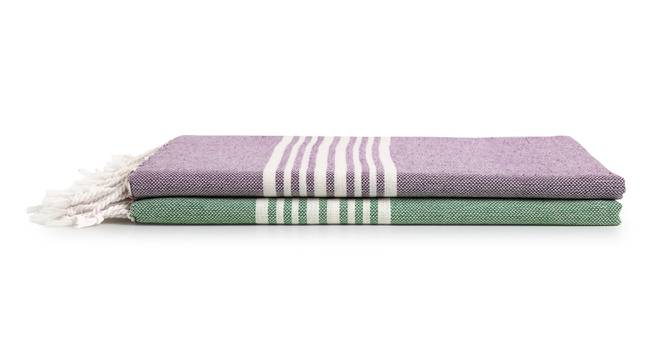 Madelyn Bath Towel Set of 2 (Multicolor) by Urban Ladder - Front View Design 1 - 427174
