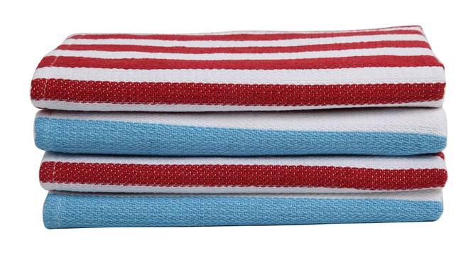 Marley Hand Towel Set of 4 (Multicolor) by Urban Ladder - Front View Design 1 - 427181