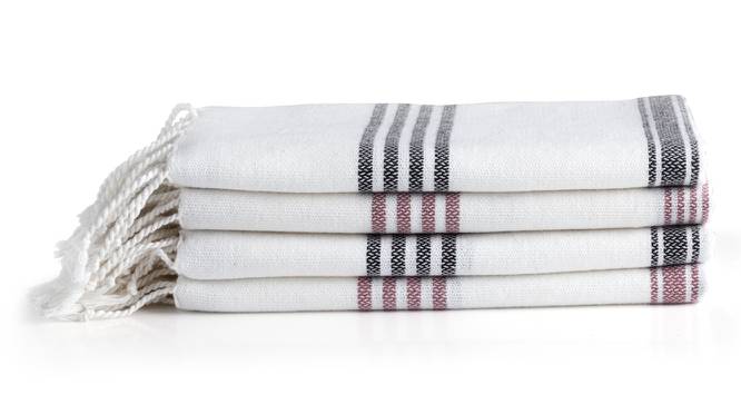 Ruth Hand Towel Set of 4 (Multicolor) by Urban Ladder - Front View Design 1 - 427183