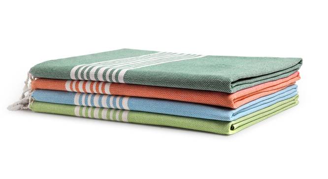 Naomi Bath Towel Set of 4 (Multicolor) by Urban Ladder - Cross View Design 1 - 427185
