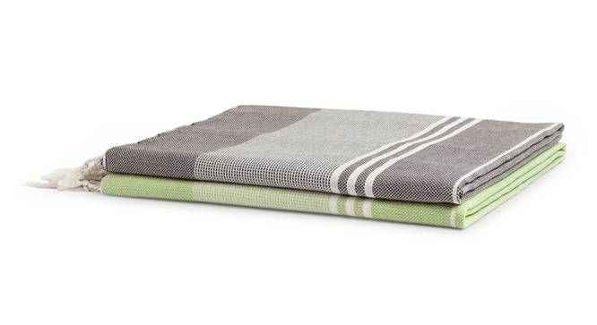 Valentina Bath Towel Set of 2 (Multicolor) by Urban Ladder - Cross View Design 1 - 427188