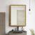Benjamin wall mirror brown lp