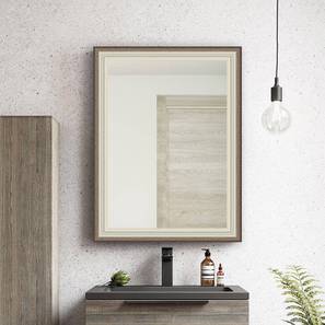 Alexander wall mirror creamwhitebrown lp
