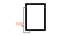 Isabella Wall Mirror (Dark Brown, Simple Configuration) by Urban Ladder - Cross View Design 1 - 428263