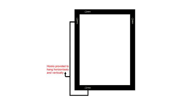 Alexander Wall Mirror (Simple Configuration, Cream, White & Brown) by Urban Ladder - Cross View Design 1 - 428265