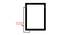 Alexander Wall Mirror (Simple Configuration, Cream, White & Brown) by Urban Ladder - Cross View Design 1 - 428265