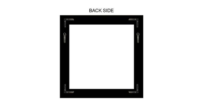 Callie Wall Mirror (Simple Configuration, Cream, Brown & Black) by Urban Ladder - Cross View Design 1 - 428267