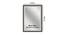 Henry Wall Mirror (Simple Configuration, Cream, Brown & Black) by Urban Ladder - Design 1 Dimension - 428289