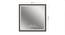 Callie Wall Mirror (Simple Configuration, Cream, Brown & Black) by Urban Ladder - Design 1 Dimension - 428292