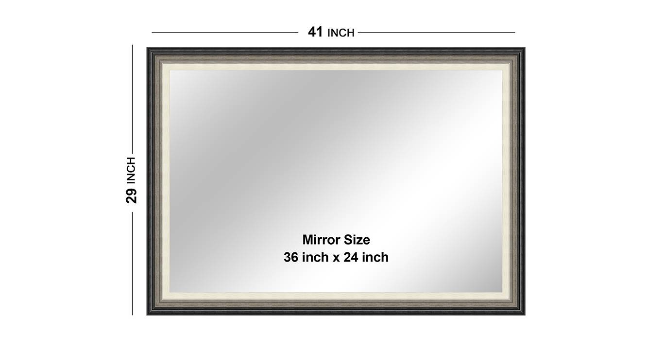 Colt wall mirror creambrownblack 6