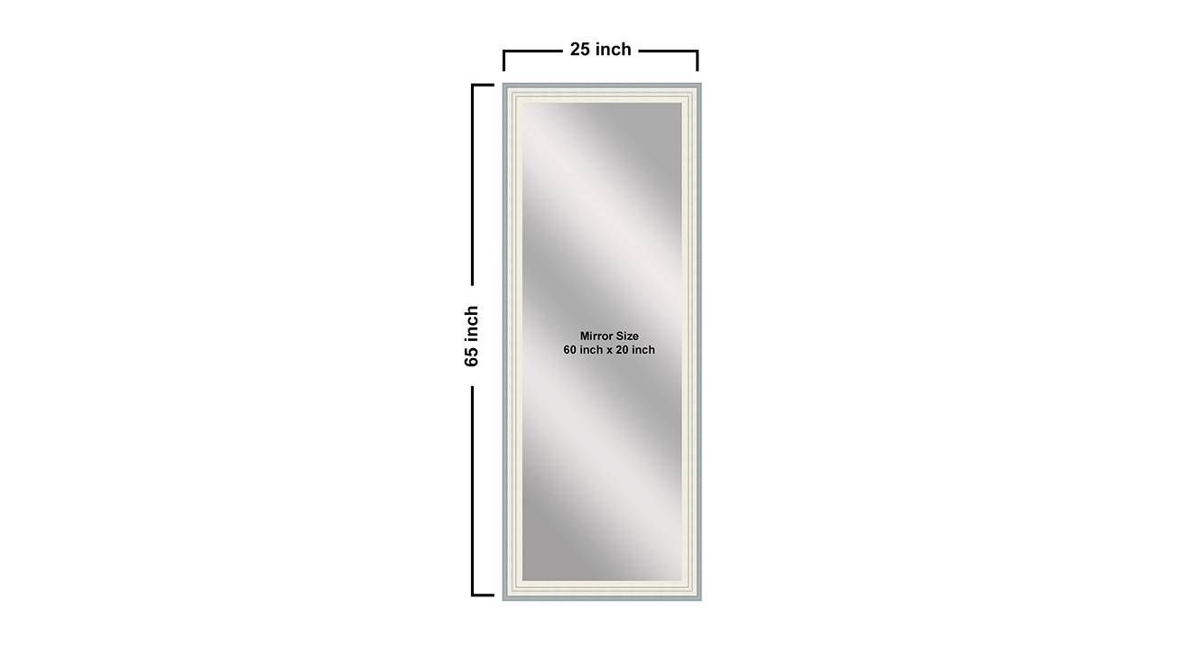 Annabelle standing mirror creamwhitelightbrown 6