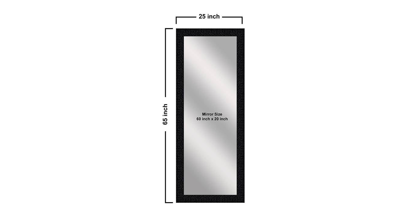Annabelle standing mirror black 6