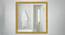 Brianna Wall Mirror (Simple Configuration, Dark Yellow) by Urban Ladder - Front View Design 1 - 428323