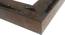 Madeline Wall Mirror (Simple Configuration, Dark Brown, Black) by Urban Ladder - Cross View Design 1 - 428343