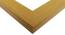Logan Wall Mirror (Simple Configuration, Dark Yellow) by Urban Ladder - Design 1 Side View - 428346
