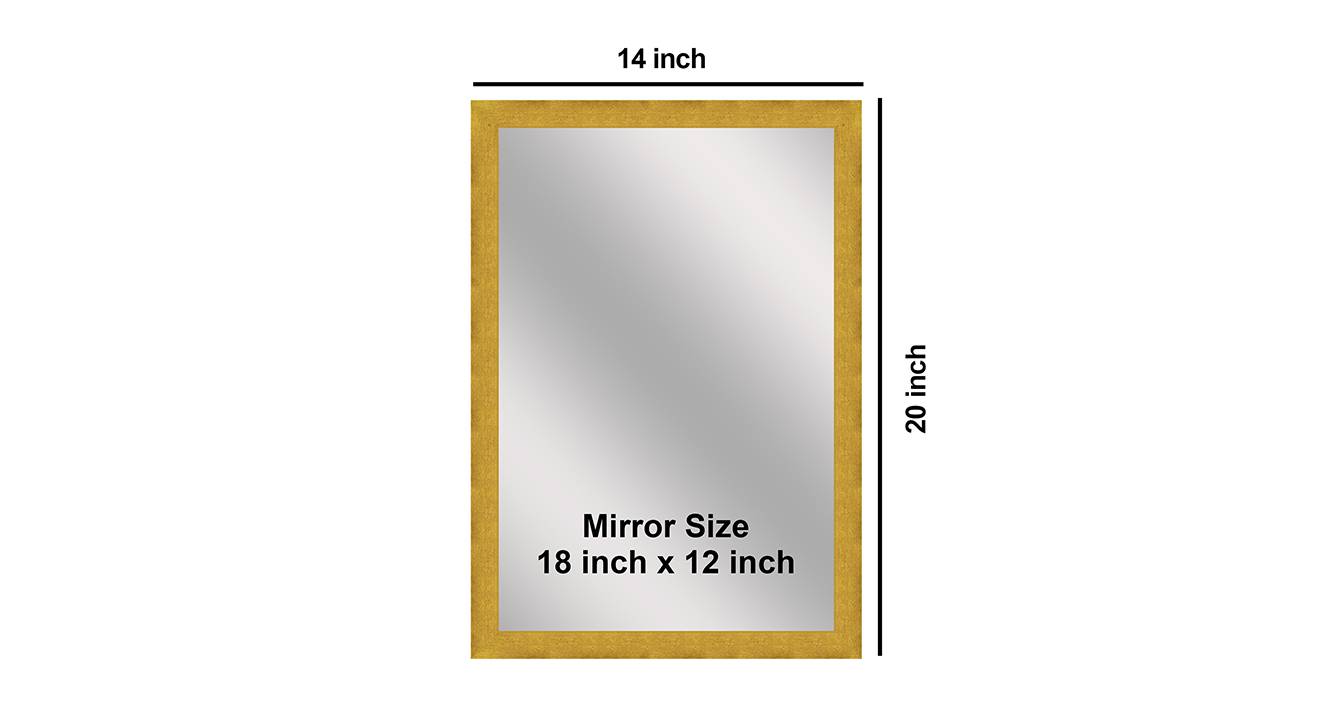 James wall mirror gold 6
