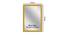 James Wall Mirror (Gold, Simple Configuration) by Urban Ladder - Design 1 Dimension - 428355
