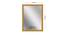 Logan Wall Mirror (Simple Configuration, Dark Yellow) by Urban Ladder - Design 1 Dimension - 428357