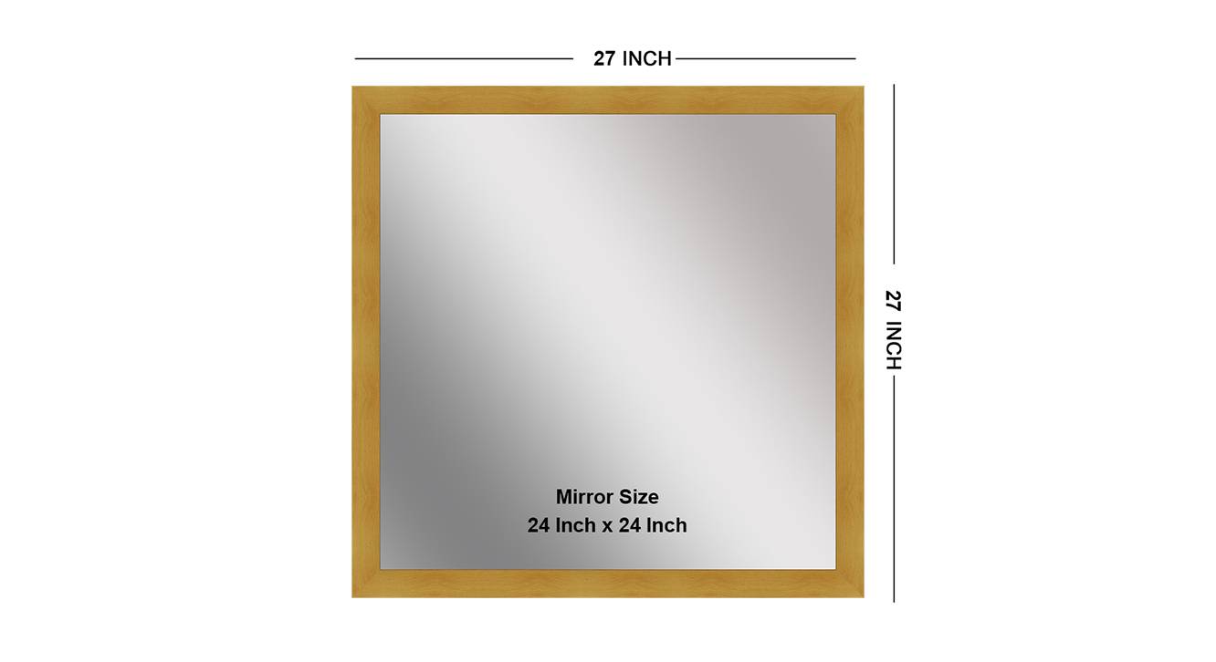Jacob wall mirror dark yellow 6