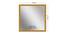 Brianna Wall Mirror (Simple Configuration, Dark Yellow) by Urban Ladder - Design 1 Dimension - 428362