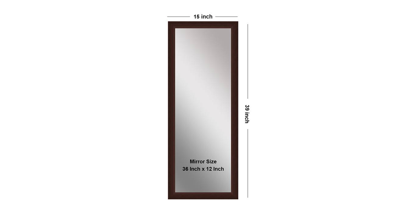 Madeline wall mirror dark brown 6