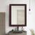 Mia wall mirror dark brown lp